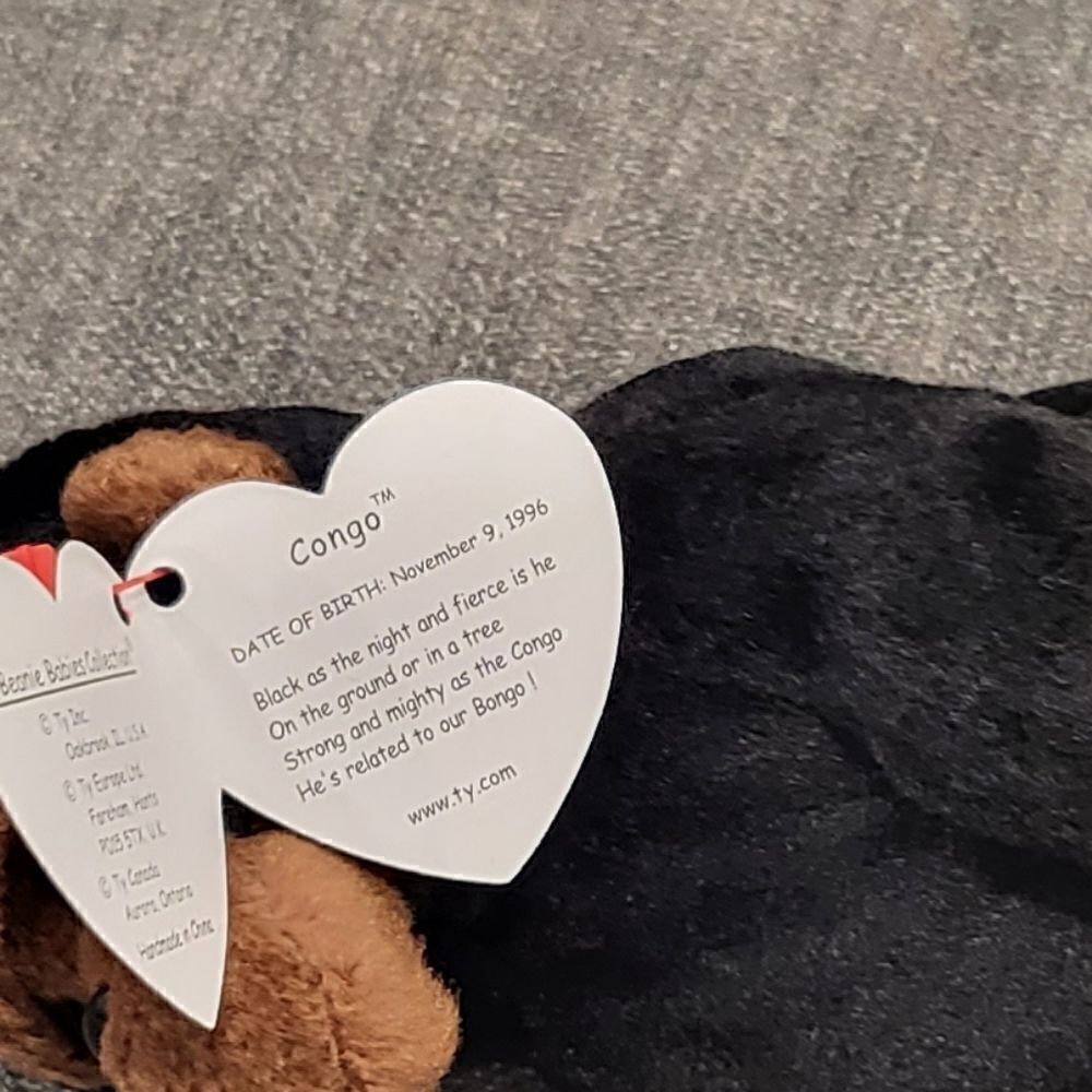 Ty "Congo" Beanie Baby rare - Picture 7 of 8